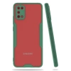 Mey İthalat®  Samsung Galaxy A02S Kılıf Platin Silikon - Yeşil
