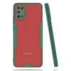 Mey İthalat®  Samsung Galaxy A02S Kılıf Platin Silikon - Yeşil