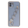 Mey İthalat®  Samsung Galaxy A03 Kılıf Esila Silikon - Gri