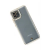 Mey İthalat®  Samsung Galaxy A03 Kılıf Liva Lens Silikon - Beyaz