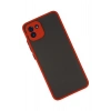 Mey İthalat®  Samsung Galaxy A03 Kılıf Montreal Silikon Kapak - Kırmızı