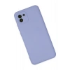 Mey İthalat®  Samsung Galaxy A03 Kılıf Nano içi Kadife Silikon - Lila