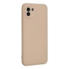 Mey İthalat®  Samsung Galaxy A03 Kılıf Nano içi Kadife Silikon - Pudra