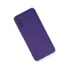 Mey İthalat®  Samsung Galaxy A03S Kılıf Nano içi Kadife Silikon - Mor