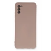 Mey İthalat®  Samsung Galaxy A03S Kılıf Nano içi Kadife Silikon - Pudra