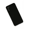 Mey İthalat®  Samsung Galaxy A03S Kılıf Nano içi Kadife Silikon - Siyah
