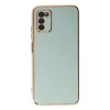 Mey İthalat®  Samsung Galaxy A03S Kılıf Volet Silikon - Açık Yeşil