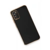 Mey İthalat®  Samsung Galaxy A03S Kılıf Volet Silikon - Siyah