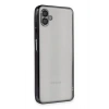 Mey İthalat®  Samsung Galaxy A04 Kılıf  Lensli Silikon - Siyah