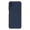 Mey İthalat®  Samsung Galaxy A04E Kılıf Nano içi Kadife Silikon - Lacivert