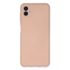 Mey İthalat®  Samsung Galaxy A04E Kılıf Nano içi Kadife Silikon - Pudra