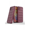 Mey İthalat®  Samsung Galaxy A04E Kılıf Optimum Silikon - Bordo