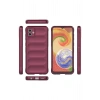 Mey İthalat®  Samsung Galaxy A04E Kılıf Optimum Silikon - Bordo