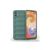 Mey İthalat®  Samsung Galaxy A04E Kılıf Optimum Silikon - Koyu Yeşil