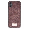 Mey İthalat®  Samsung Galaxy A05 Bright Simli Kapak - Derin Mor