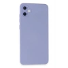 Mey İthalat®  Samsung Galaxy A05 Kılıf Nano içi Kadife Silikon - Lila