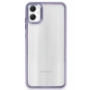 Mey İthalat®  Samsung Galaxy A05 Kılıf Power Silikon - Lila