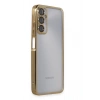 Mey İthalat®  Samsung Galaxy A05S Kılıf  Lensli Silikon - Gold