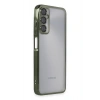Mey İthalat®  Samsung Galaxy A05S Kılıf  Lensli Silikon - Yeşil