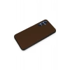 Mey İthalat®  Samsung Galaxy A05S Kılıf Taft Kapak - Kahverengi