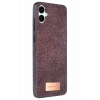 Mey İthalat®  Samsung Galaxy A06 Bright Simli Kapak - Derin Mor