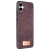 Mey İthalat®  Samsung Galaxy A06 Bright Simli Kapak - Derin Mor