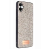 Mey İthalat®  Samsung Galaxy A06 Bright Simli Kapak - Gold