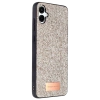 Mey İthalat®  Samsung Galaxy A06 Bright Simli Kapak - Gold