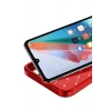 Mey İthalat®  Samsung Galaxy A06 Kılıf Auto Focus Karbon Kapak - Kırmızı