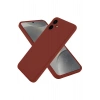 Mey İthalat®  Samsung Galaxy A06 Kılıf First Silikon - Bordo
