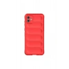 Mey İthalat®  Samsung Galaxy A06 Kılıf Optimum Silikon - Kırmızı
