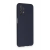 Mey İthalat®  Samsung Galaxy A13 4G Kılıf First Silikon - Lacivert