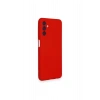 Mey İthalat®  Samsung Galaxy A14 4G Kılıf Nano içi Kadife Silikon - Kırmızı