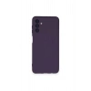 Mey İthalat®  Samsung Galaxy A14 4G Kılıf Nano içi Kadife Silikon - Mor