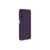 Mey İthalat®  Samsung Galaxy A14 4G Kılıf Nano içi Kadife Silikon - Mor