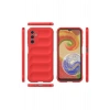 Mey İthalat®  Samsung Galaxy A14 4G Kılıf Optimum Silikon - Kırmızı