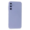 Mey İthalat®  Samsung Galaxy A15 4G Kılıf Nano içi Kadife Silikon - Lila