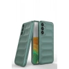 Mey İthalat®  Samsung Galaxy A15 4G Kılıf Optimum Silikon - Koyu Yeşil