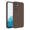 Mey İthalat®  Samsung Galaxy A16 5G Kılıf First Silikon - Kahverengi