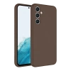 Mey İthalat®  Samsung Galaxy A16 5G Kılıf First Silikon - Kahverengi