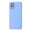 Mey İthalat®  Samsung Galaxy A22 Kılıf Lansman Glass Kapak - Mavi