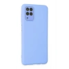 Mey İthalat®  Samsung Galaxy A22 Kılıf Lansman Glass Kapak - Mavi