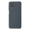Mey İthalat®  Samsung Galaxy A22 Kılıf Nano içi Kadife Silikon - Gri