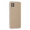 Mey İthalat®  Samsung Galaxy A22 Kılıf Nano içi Kadife Silikon - Pudra