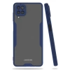 Mey İthalat®  Samsung Galaxy A22 Kılıf Platin Silikon - Lacivert
