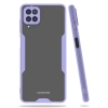 Mey İthalat®  Samsung Galaxy A22 Kılıf Platin Silikon - Lila