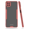 Mey İthalat®  Samsung Galaxy A22 Kılıf Platin Silikon - Pembe