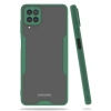 Mey İthalat®  Samsung Galaxy A22 Kılıf Platin Silikon - Yeşil