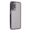 Mey İthalat®  Samsung Galaxy A23 4G Kılıf  Lensli Silikon - Mor