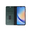 Mey İthalat®  Samsung Galaxy A24 4G Kılıf Trend S Plus Kapaklı Kılıf - Yeşil